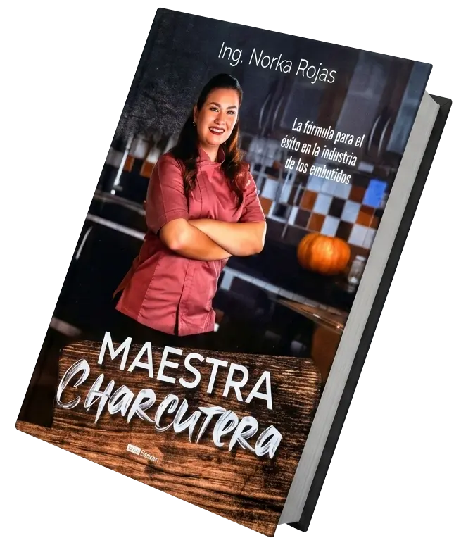 Portada del libro Maestra Charcutera: La fórmula para el éxito en la industria de los embutidos
